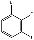 1-Bromo-2-fluoro-3-iodobenzene 구조식 이미지