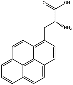 (R)-alpha-Amino-1-pyrenepropanoic acid Structure