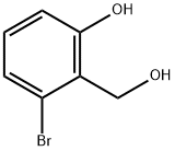 3-Bromo-2-hydroxymethyl-phenol 구조식 이미지