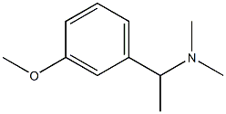 1-(3-methoxyphenyl)-N,N-dimethylethan-1-amine Structure