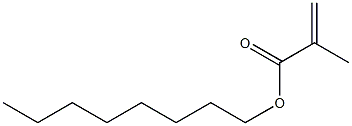 N-OCTYL METHACRYLATE Structure