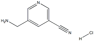 5-(aminomethyl)nicotinonitrile hydrochloride 구조식 이미지