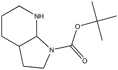 tert-butyl octahydro-1H-pyrrolo[2,3-b]pyridine-1-carboxylate Structure