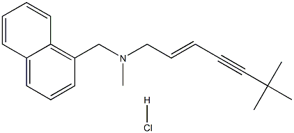 Terbinafine Hydrochloride Impurity as Hydrochloride 구조식 이미지