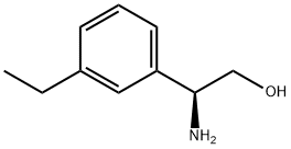 (2S)-2-AMINO-2-(3-ETHYLPHENYL)ETHAN-1-OL Structure