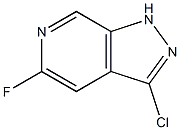 3-Chloro-5-fluoro-1H-pyrazolo[3,4-c]pyridine Structure