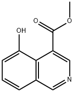 methyl 5-hydroxyisoquinoline-4-carboxylate Structure