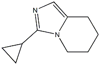 3-cyclopropyl-5H,6H,7H,8H-imidazo[1,5-a]pyridine Structure