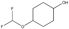 4-(DIFLUOROMETHOXY)CYCLOHEXAN-1-OL Structure