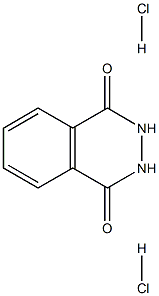 2,3-dihydrophthalazine-1,4-dione dihydrochloride 구조식 이미지