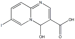 7-Iodo-4H-pyrido[1,2-a]pyrimidine-4-oxo-3-carboxylic acid Structure