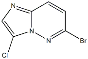 6-Bromo-3-chloro-imidazo[1,2-b]pyridazine 구조식 이미지