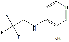 N4-(2,2,2-trifluoroethyl)pyridine-3,4-diamine 구조식 이미지