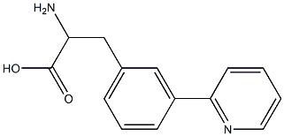 3-(2-Pyridyl)-DL-phenylalanine 구조식 이미지