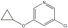 3-chloro-5-cyclopropoxypyridine 구조식 이미지