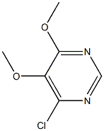 4-chloro-5,6-dimethoxypyrimidine Structure