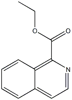 Isoquinoline-1-carboxylic acid ethyl ester Structure