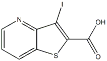 3-Iodo-thieno[3,2-b]pyridine-2-carboxylic acid Structure