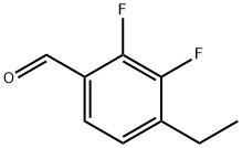 4-Ethyl-2,3-difluorobenzaldehyde Structure