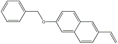 2-(benzyloxy)-6-vinylnaphthalene 구조식 이미지