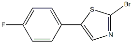 2-bromo-5-(4-fluorophenyl)thiazole Structure