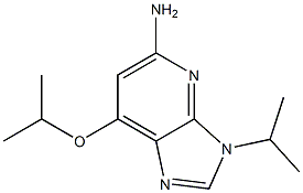 7-isopropoxy-3-isopropyl-3H-imidazo[4,5-b]pyridin-5-amine Structure