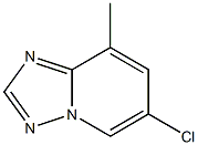 6-Chloro-8-methyl-[1,2,4]triazolo[1,5-a]pyridine 구조식 이미지
