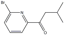 1-(6-bromopyridin-2-yl)-3-methylbutan-1-one Structure