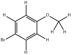 4-METHOXYBROMOBENZENE-D7 구조식 이미지