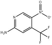 5-Nitro-4-trifluoromethyl-pyridin-2-ylamine Structure