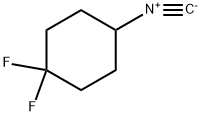 1,1-difluoro-4-isocyanocyclohexane 구조식 이미지