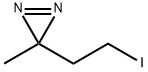 3-(2-iodoethyl)-3-methyl-3H-diazirine 구조식 이미지