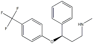 (R)-fluoxetine Structure