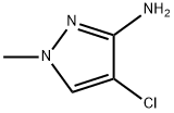 4-Chloro-1-methyl-1H-pyrazol-3-amine 구조식 이미지