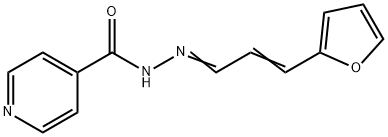 N'-[(1E,2E)-3-(furan-2-yl)prop-2-en-1-ylidene]pyridine-4-carbohydrazide Structure