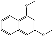Naphthalene, 1,3-dimethoxy- 구조식 이미지