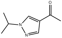 1-(1-isopropyl-1H-pyrazol-4-yl)ethanone 구조식 이미지