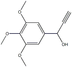 1-(3,4,5-trimethoxyphenyl)prop-2-yn-1-ol Structure