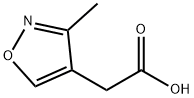 3-methyl-4-Isoxazoleacetic acid 구조식 이미지