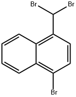 1-bromo-4-(dibromomethyl)Naphthalene 구조식 이미지