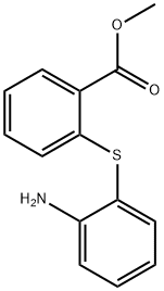 methyl 2-(2-aminophenylthio)benzoate 구조식 이미지