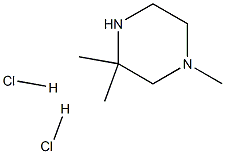 1,3,3-Trimethyl-piperazine dihydrochloride Structure