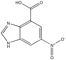 6-Nitro-1H-benzo[d]imidazole-4-carboxylic acid 구조식 이미지