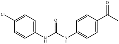 1-(4-acetylphenyl)-3-(4-chlorophenyl)urea Structure