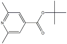 tert-Butyl 2,6-dimethylisonicotinate Structure