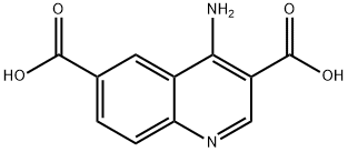 4-Amino-quinoline-3,6-dicarboxylic acid Structure