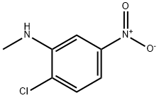 2-chloro-N-methyl-5-nitrobenzenamine 구조식 이미지