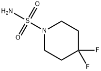 4,4-Difluoropiperidine-1-sulfonamide 구조식 이미지