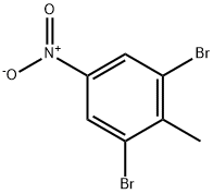 1,3-Dibromo-2-methyl-5-nitrobenzene Structure