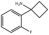 1-(2-fluorophenyl)Cyclobutanamine 구조식 이미지